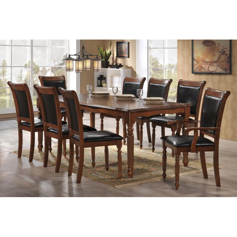 Canora Grey Nadine 8 Person Dining Set Wayfair